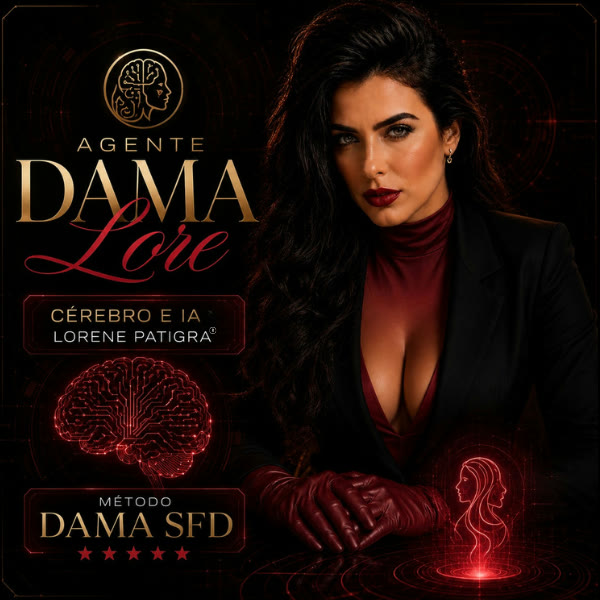 Capa do curso Agente Dama Lore — Lorene Patigra