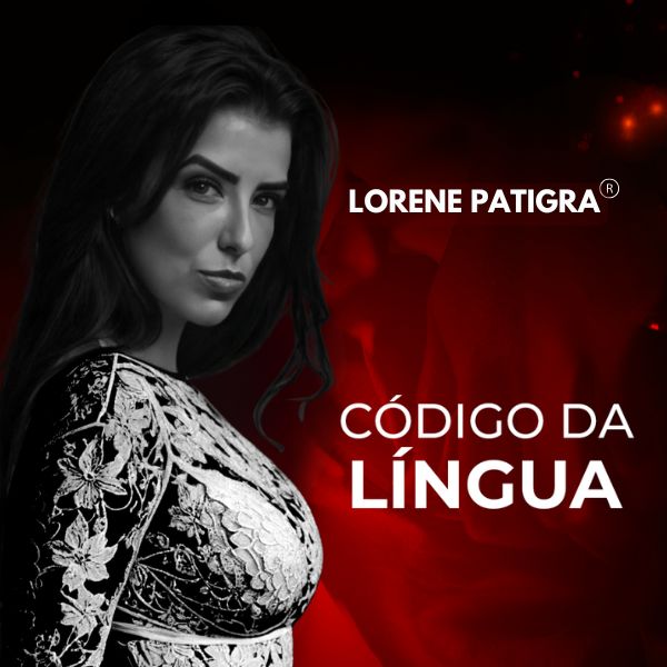 Capa do curso Código da Língua — Lorene Patigra