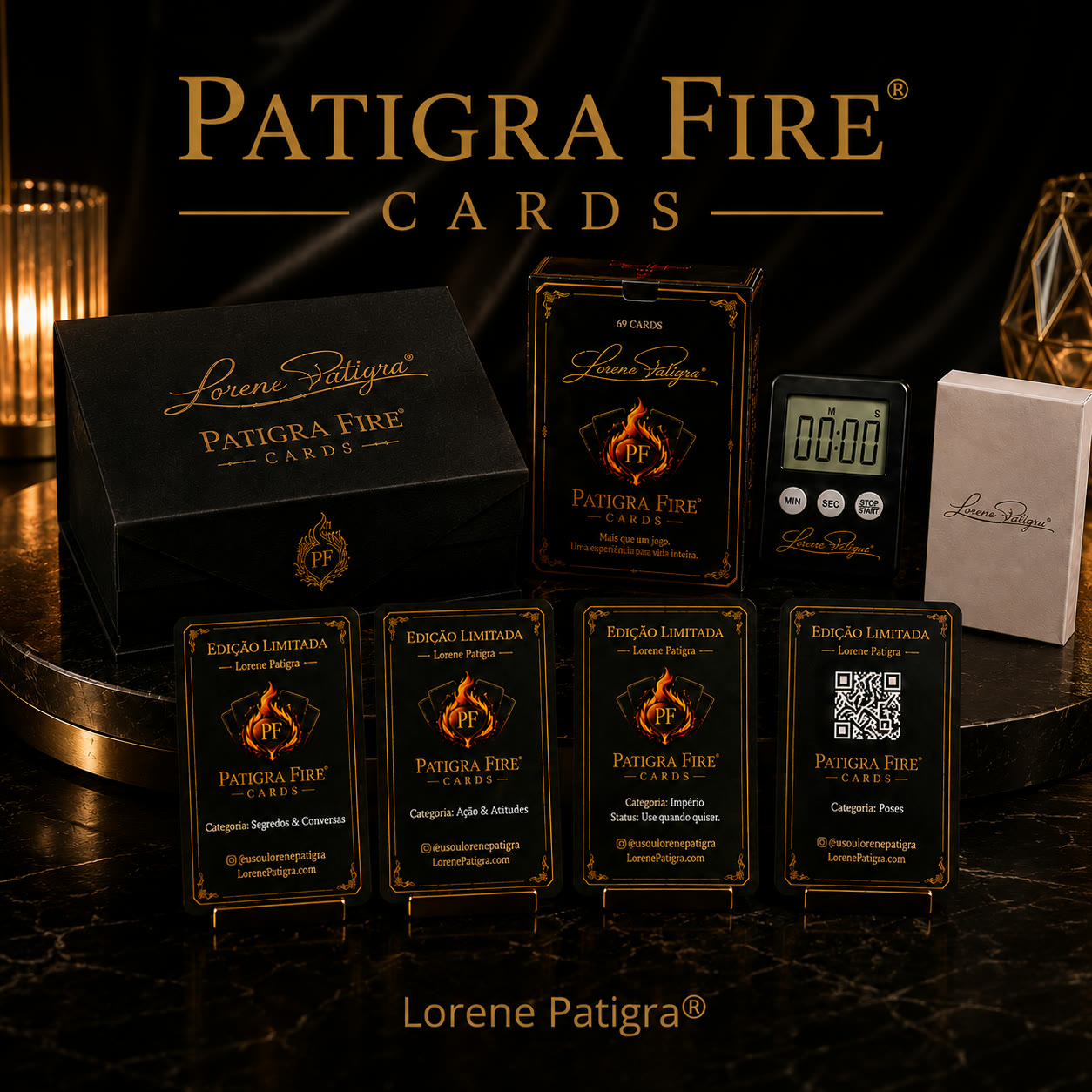 Foto do produto Patigra Fire Cards — Lorene Patigra